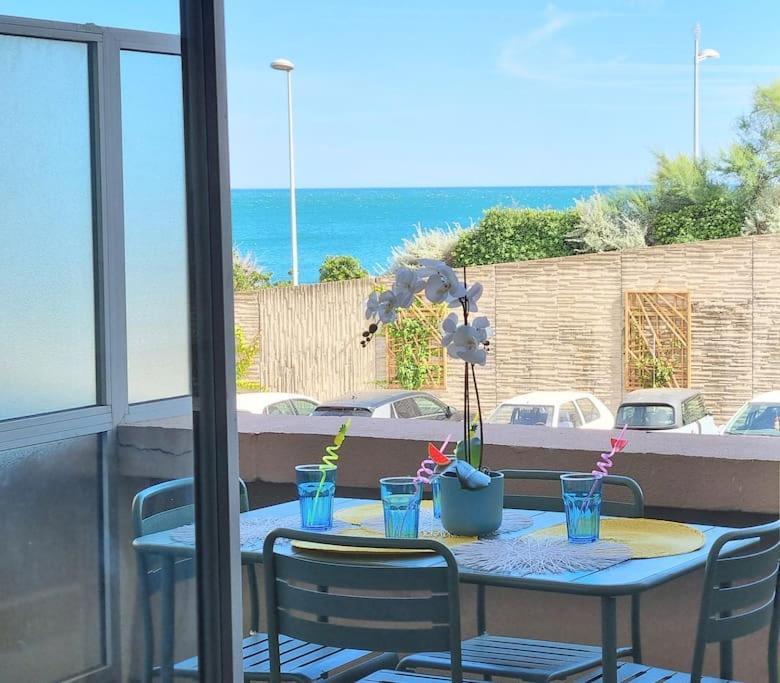 Le Marty 7 Vue Mer Centre Terrasse Garage Piscine Climatisation Sète Exteriör bild